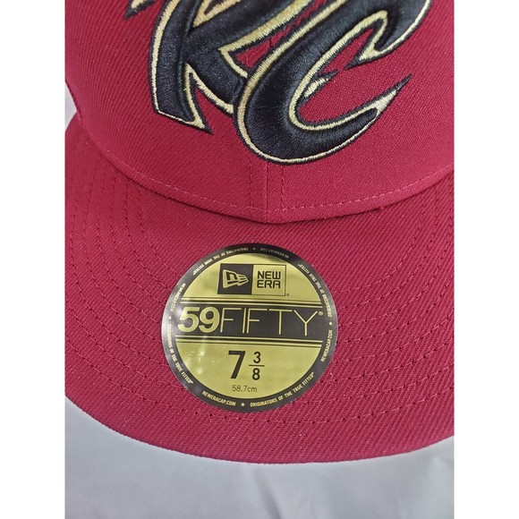 Sacramento River Cats New Era 59Fifty Fitted Hat Size 7 3/8 Red New! - Picture 2 of 12